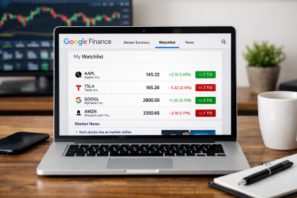 google finance watchlist