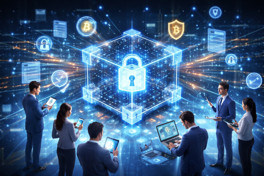 since blockchain technology is public