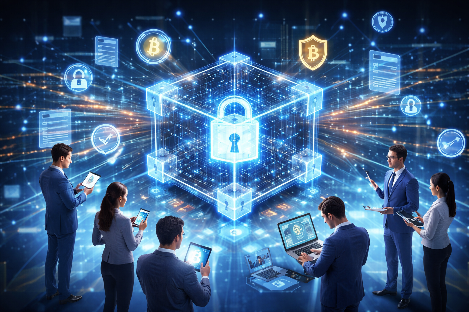 since blockchain technology is public