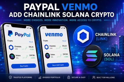 paypal venmo add chainlink solana crypto