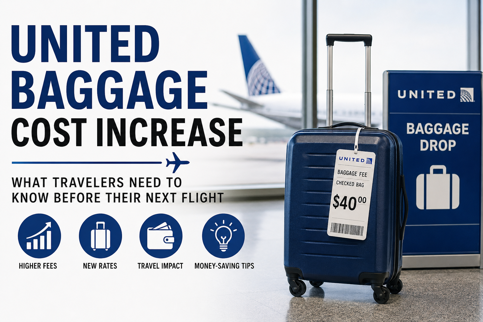 united baggage cost increase