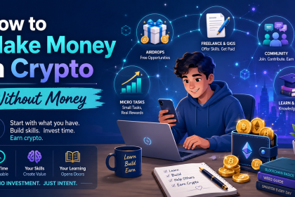 how to make money in crypto without money